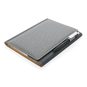 XD Collection A5 Deluxe-Design Notizbuch-Cover Grau