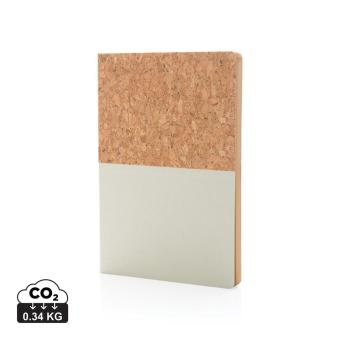 XD Collection A5 cork & kraft notebook 