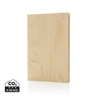 XD Collection Kavana wood print A5 notebook 