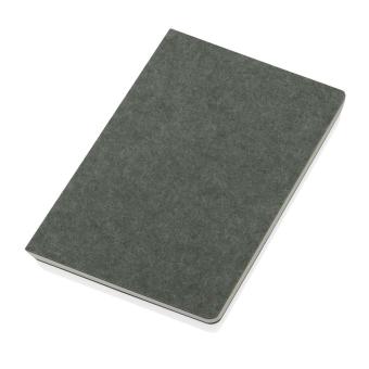 XD Collection Phrase GRS certified recycled felt A5 notebook Green