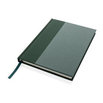XD Collection Words GRS certified RPET & Kraft A5 notebook, nature Nature,green