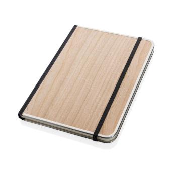 XD Collection Treeline A5 wooden cover deluxe notebook Brown