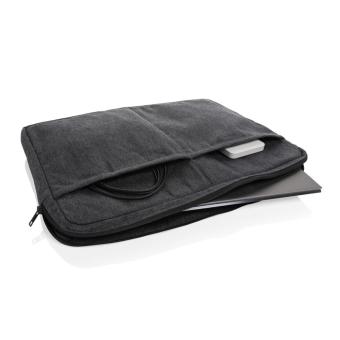 XD Collection Laluka AWARE™ 15,6" Laptoptasche aus recycelter Baumwolle Anthrazit