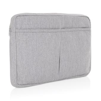 XD Collection Laluka AWARE™ recycled cotton 15.6 inch laptop sleeve 