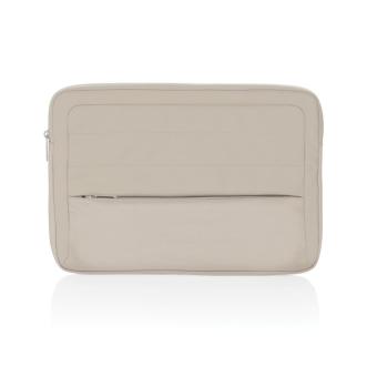 XD Xclusive Armond AWARE™ RPET 15.6" Laptop-Sleeve Beige