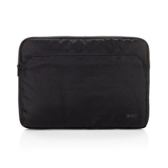 Swiss Peak Aware™ RPET Essential 15.6 inch laptop sleeve Black