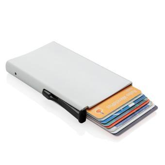 XD Collection Aluminium RFID Kartenhalter Silber