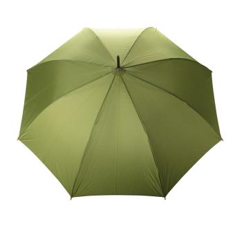 XD Collection 27" Impact AWARE™ RPET 190T auto open bamboo umbrella Green