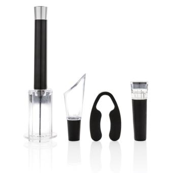 XD Collection Vino Connoisseur 4pc set Silver