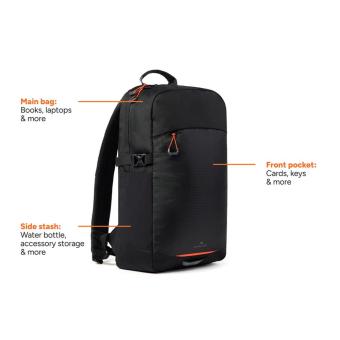 Nordic Drift Trail RCS daypack 16L Black/gold