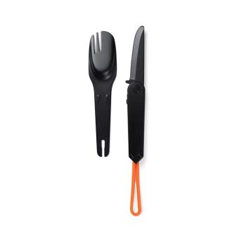 Nordic Drift Trail 4-in-1 Outdoor-Besteck Schwarz