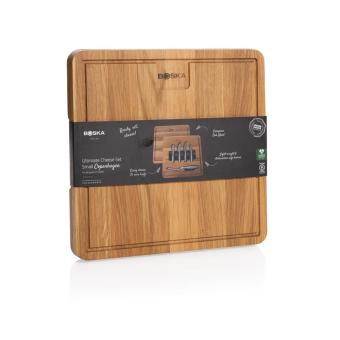 BOSKA Ultimate Cheese Set Small Copenhagen Stahl Grau