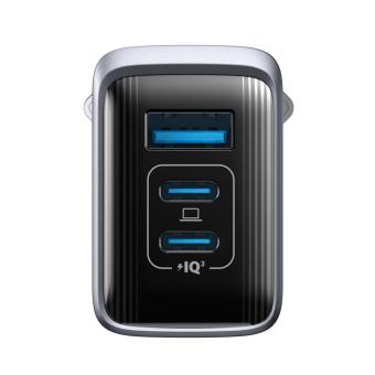 Anker Prime Charger (100W, 3 Ports, GaN) Grau