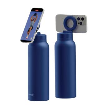 RINGO Pro MagSafe® Waterbottle w Magnetic Booster Ring 710ML Aztec blue