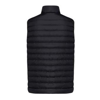 IQONIQ Meru men recycled polyester bodywarmer, black Black | S