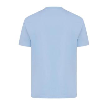 Iqoniq Sierra lightweight recycled cotton t-shirt, skyblue Skyblue | XS