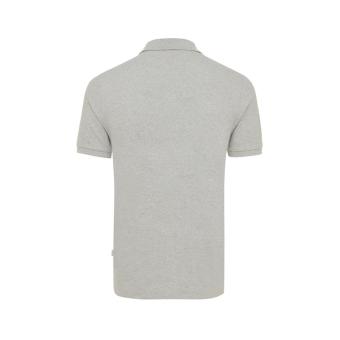 IQONIQ Yosemite recycled cotton pique polo, heather grey Heather grey | 4XL