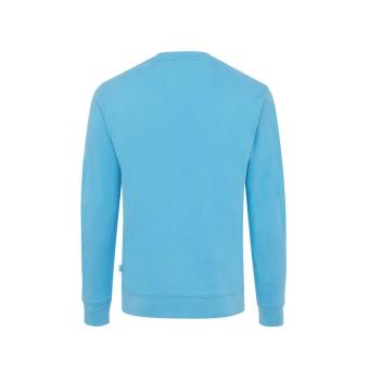 IQONIQ Zion Rundhals-Sweater aus recycelter Baumwolle, Ruhiges Blau Ruhiges Blau | XXS