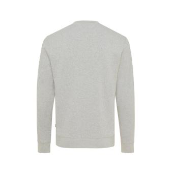 IQONIQ Denali ungefärbt. Rundhals-Sweater aus recycelter BW, Grau meliert Grau meliert | XXS