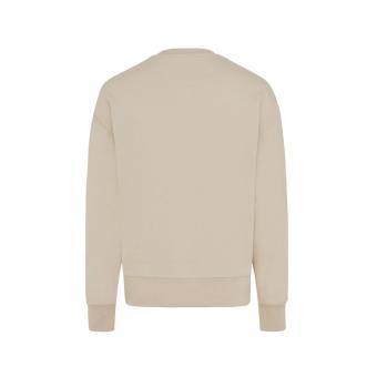 Iqoniq Kruger Relax-Rundhals-Sweater aus recycelt. Baumwolle, beige Beige | XXS