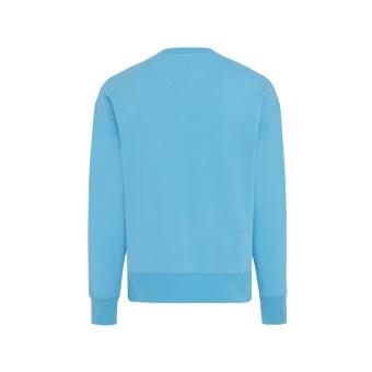 IQONIQ Kruger Relax-Rundhals-Sweater aus recycelt. Baumwolle, Ruhiges Blau Ruhiges Blau | XXS