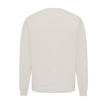 IQONIQ Etosha lightweight recycled cotton crew neck, ivory white, pebble gray Ivory white, pebble gray | XXS