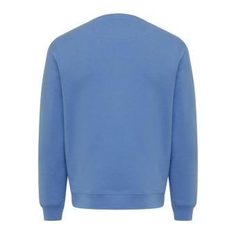 IQONIQ Torla Rundhals-Pullover aus recycelter Baumwolle, Mondlichtblau Mondlichtblau | L