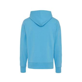 Iqoniq Yoho recycled cotton relaxed hoodie, tranquil blue Tranquil blue | XXS