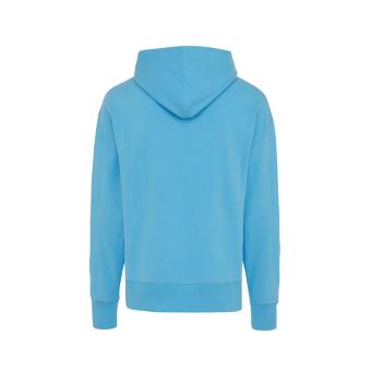 Iqoniq Yoho Relax-Hoodie aus recycelter Baumwolle, Ruhiges Blau Ruhiges Blau | XXS