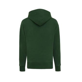 Iqoniq Yoho recycled cotton relaxed hoodie,  forest green Forest green | XXS
