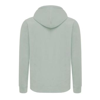 IQONIQ Trivor Mikrofleece-Kapuzen-Pulli aus recyc. Polyester, Eisberggrün Eisberggrün | XXS