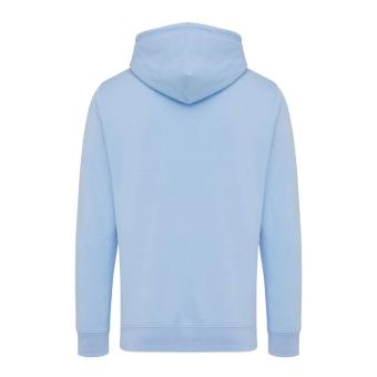Iqoniq Rila lightweight recycled cotton hoodie, skyblue Skyblue | XS