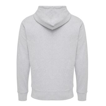IQONIQ Abisko recycled cotton zip through hoodie, heather grey Heather grey | XXS