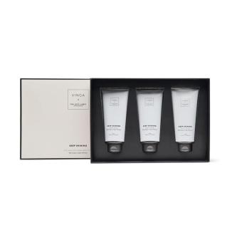 VINGA x TGL body care gift set White/black