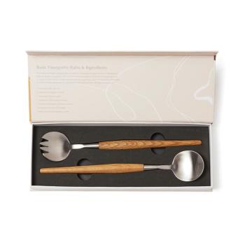 VINGA Retro serving cutlery Brown