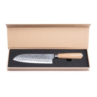 VINGA Hattasan Damascus Santoku Messer Titan