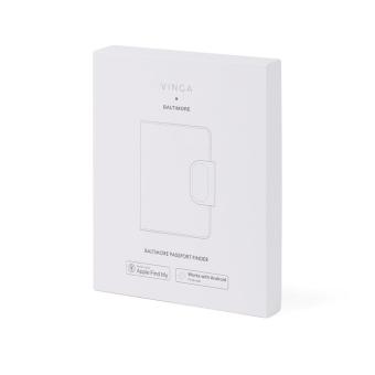 VINGA Baltimore RCS Passport Cover With Finder Dual Fawn