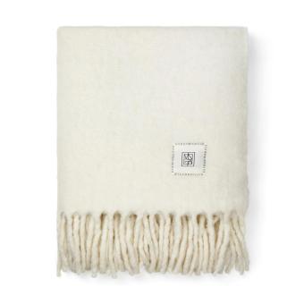 Vinga Saletto wool blend blanket Fawn