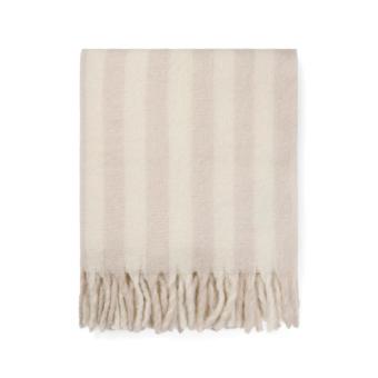 VINGA Lioro GRS wool blend blanket Fawn