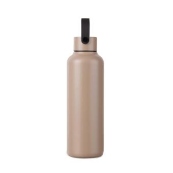 VINGA Baltimore RCS recyc. Edelstahlflasche 600ml Beige