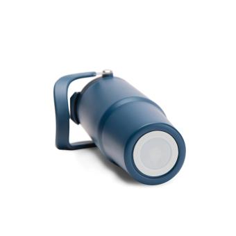 VINGA Eos Trek 880ml Flasche aus RCS rec. Stainless-Steel, blau Blau,navy
