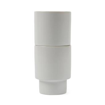 VINGA Nagano RCS Becher Grauweiß