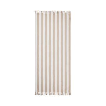 VINGA Ornos GRS hammam towel, white White, beige
