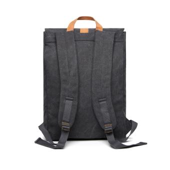 VINGA Bosler backpack GRS recycled canvas Black