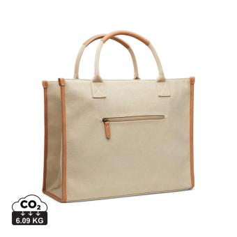 VINGA Bosler RCS recycled canvas office tote 