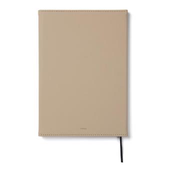 VINGA Baltimore GRS-zertifiziertes Papier & PU-Notizbuch Beige