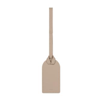 VINGA Baltimore Gepäckanhänger aus RCS recyceltem Polyester Beige