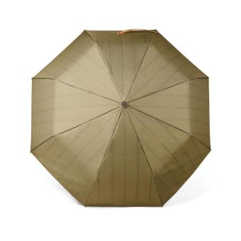 VINGA Bosler AWARE™ recycled pet 21" foldable umbrella Green