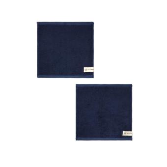 VINGA Birch towels 30x30 Aztec blue