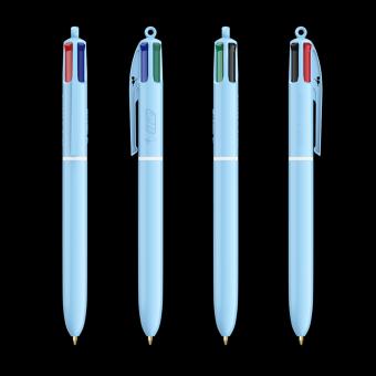 BIC® 4 Colours® Pastel + Lanyard 